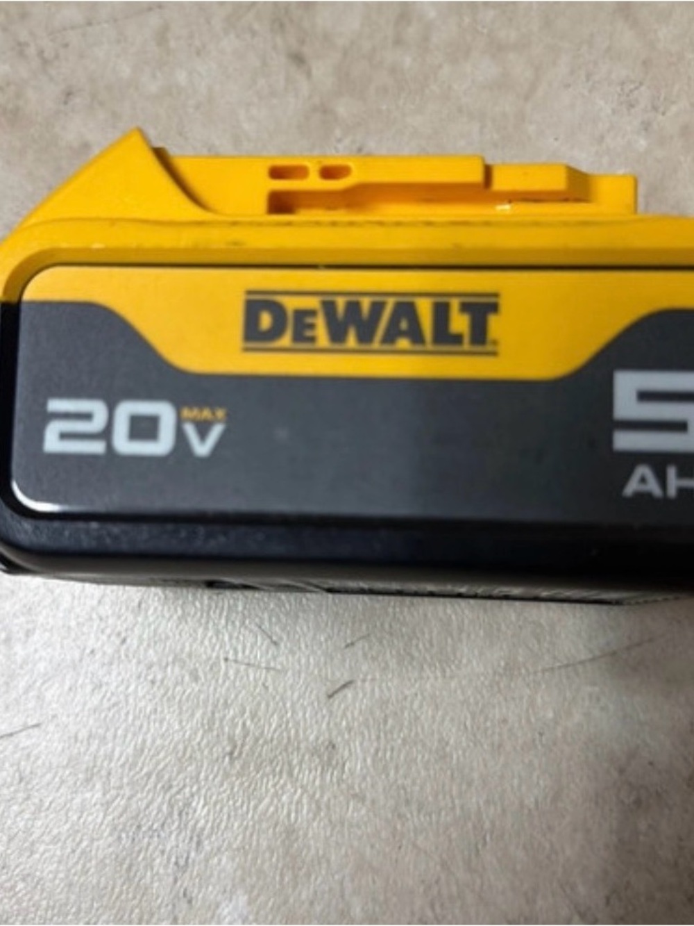Dewalt | Other | Dewalt 2v 5ah Lithiumion Battery Pack Yellowblack ...